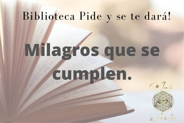 Biblioteca Pide y se te dará!